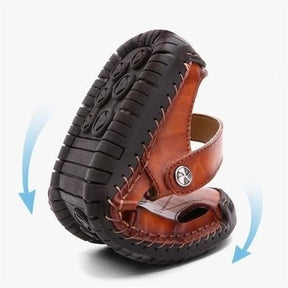 Hochwertige Weiche Ledersandalen Für Herren – Lässiger Stil