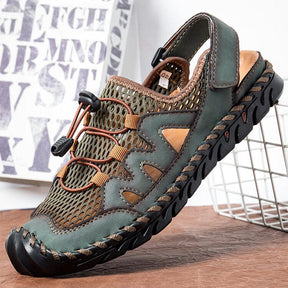 Ledersandalen | mit Gummikappe