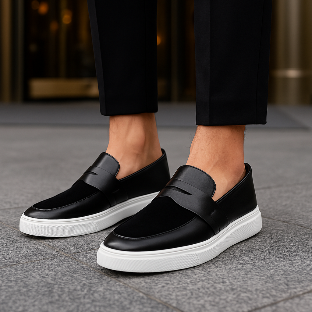 Fabio Ledersneaker | Minimalistisches Design & Premiumleder