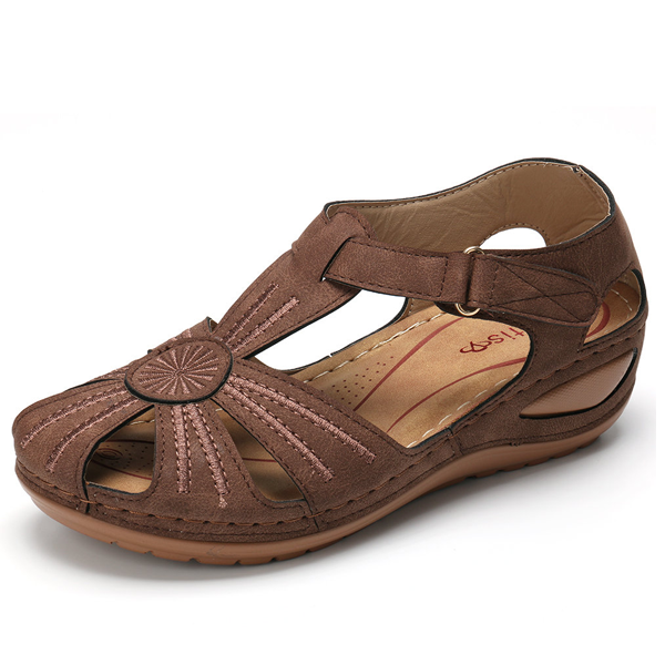 Lässige | Komfort-Keilabsätze Sandalen