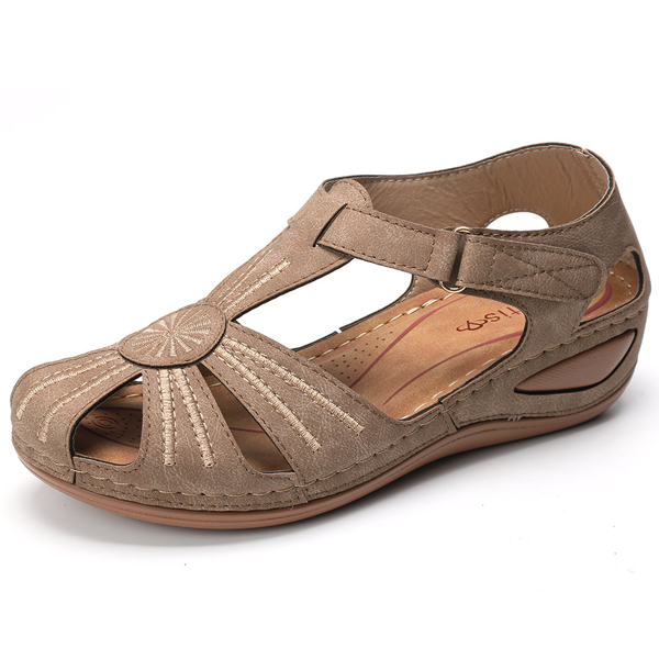Lässige | Komfort-Keilabsätze Sandalen