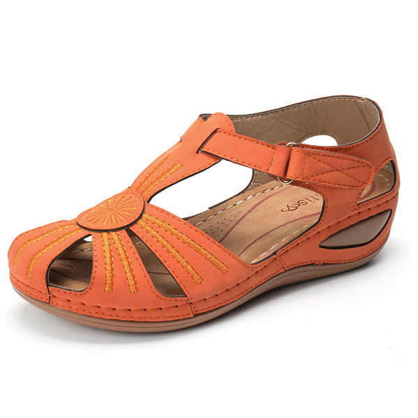 Lässige | Komfort-Keilabsätze Sandalen