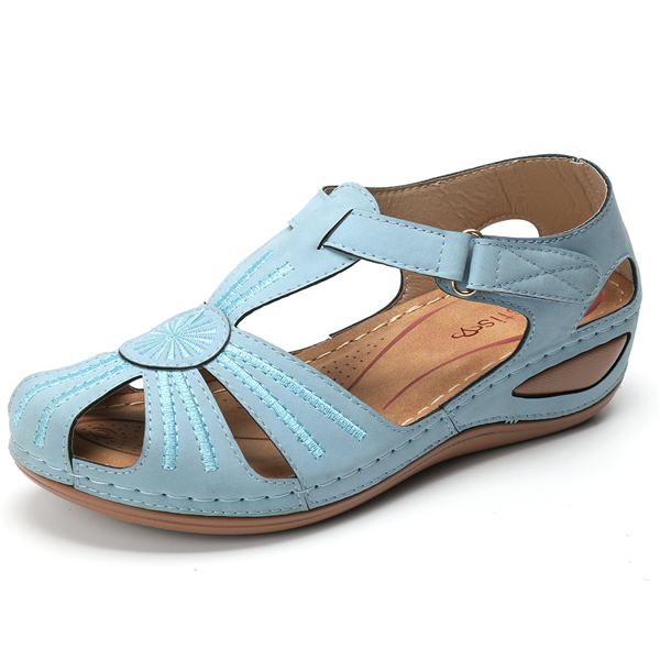 Lässige | Komfort-Keilabsätze Sandalen