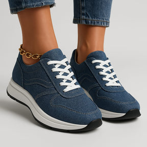 Diana Sneaker | Bequeme Denim-Sneaker Mit Orthopädischer Sohle