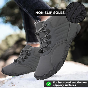 Caspar Flex – Rutschfester & wasserdichter Winter-Barfußschuh (Unisex)