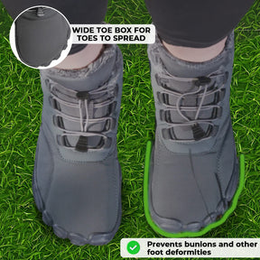 Caspar Flex – Rutschfester & wasserdichter Winter-Barfußschuh (Unisex)