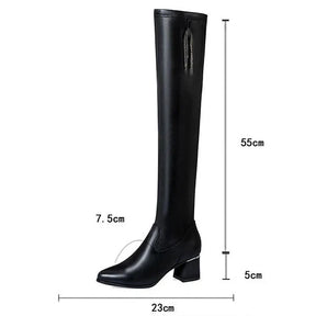 Hana | Hohe Stiefel mit Fleecefutter - Maximale Wärme & Komfort