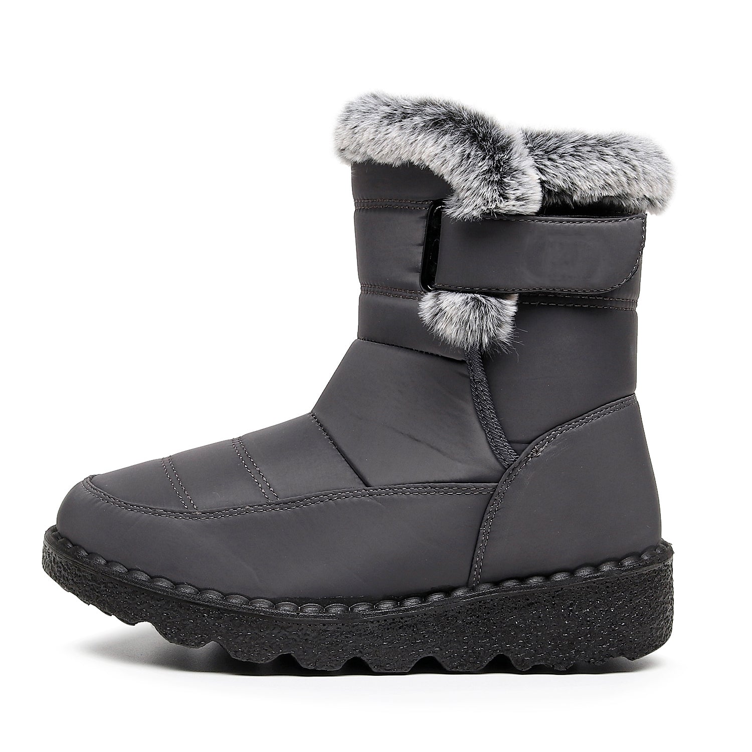 Damen Winter Schneestiefel – Warm gefüttert – Bequeme Rutschfeste Stiefeletten – Wasserdichte Outdoor Laufplattform-Schuhe