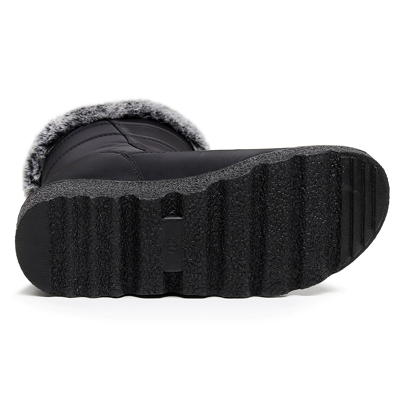 Damen Winter Schneestiefel – Warm gefüttert – Bequeme Rutschfeste Stiefeletten – Wasserdichte Outdoor Laufplattform-Schuhe