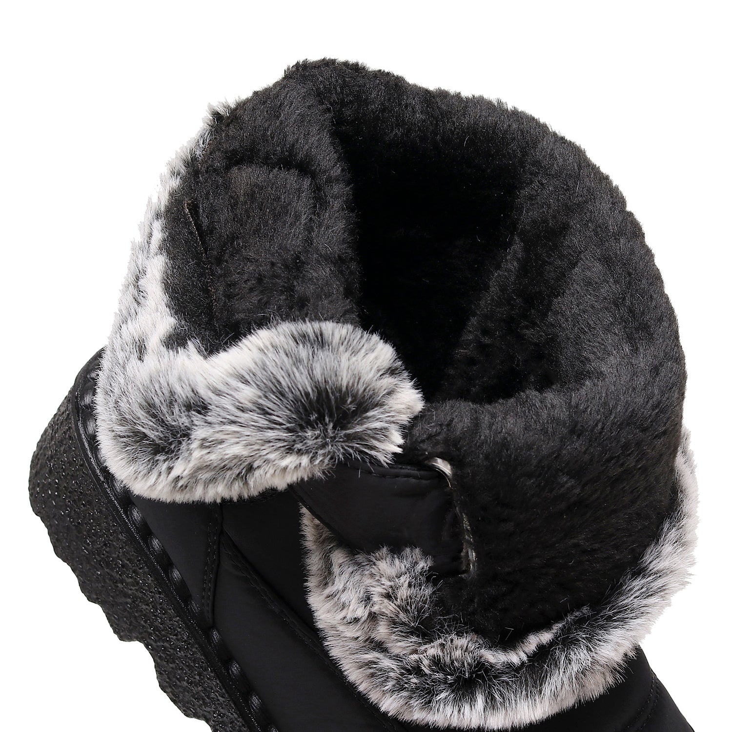 Damen Winter Schneestiefel – Warm gefüttert – Bequeme Rutschfeste Stiefeletten – Wasserdichte Outdoor Laufplattform-Schuhe