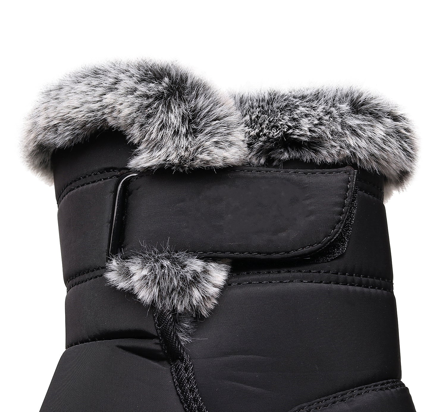 Damen Winter Schneestiefel – Warm gefüttert – Bequeme Rutschfeste Stiefeletten – Wasserdichte Outdoor Laufplattform-Schuhe