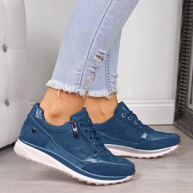 Natalia | Orthopädische Turnschuhe Mit Reißverschluss