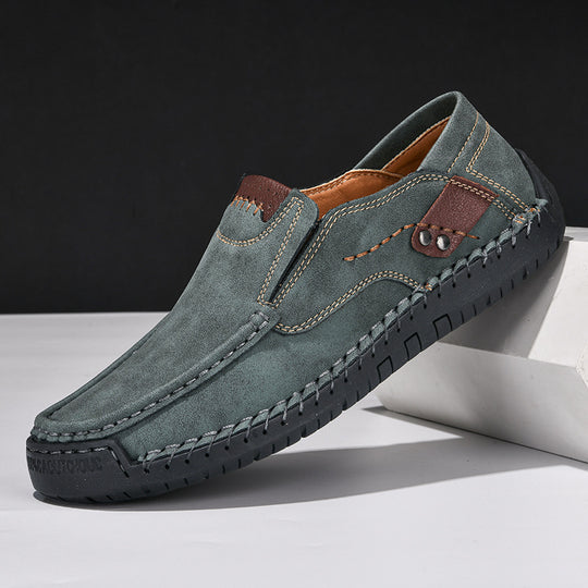 Jio | Lederloafer mit rutschfester Sohle