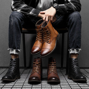 Dredd | Lederstiefel für Herren