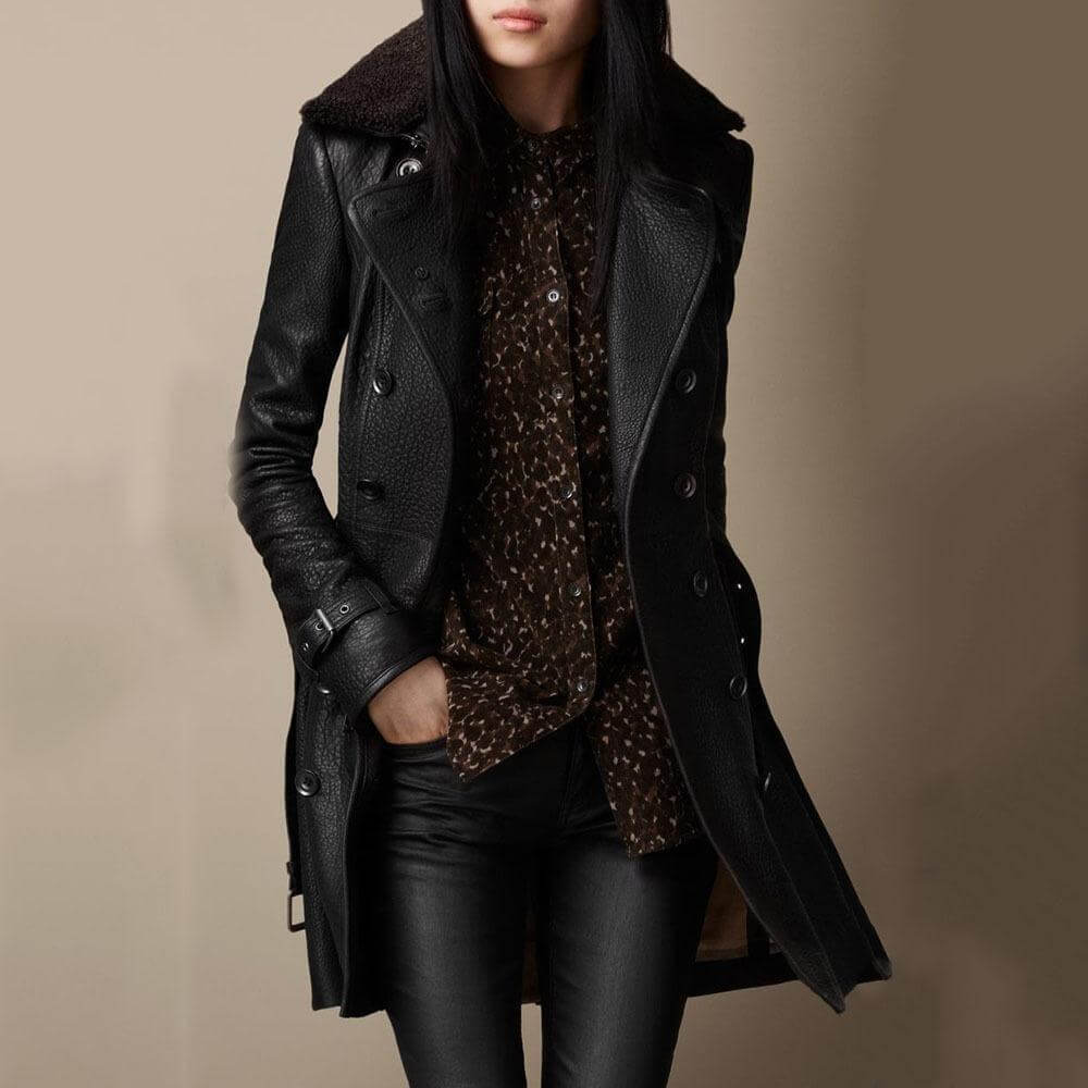Damen Luxuriöser Trenchmantel | Elegant