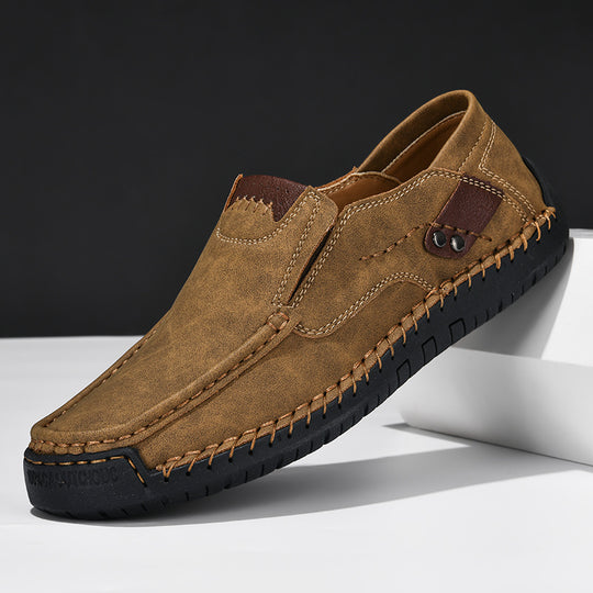 Jio | Lederloafer mit rutschfester Sohle