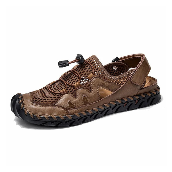 Ledersandalen | mit Gummikappe