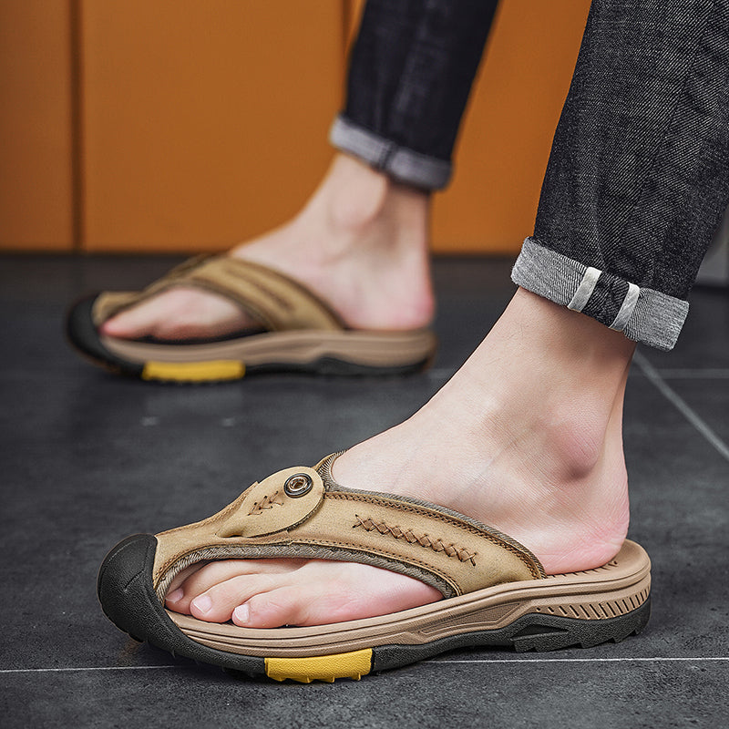 Jonas | Orthopädische Flip-Flops Mit Zehenkappe