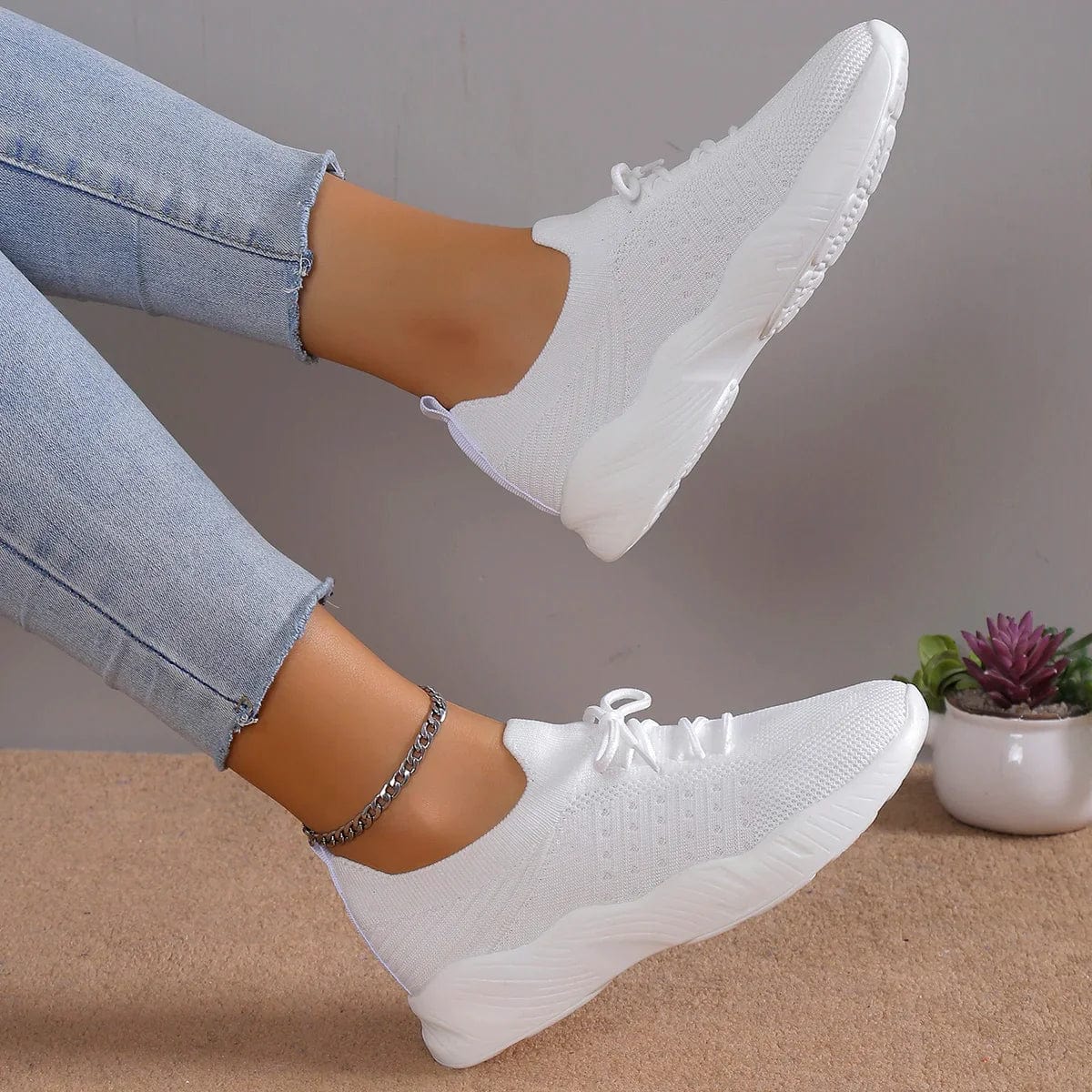 Carlotta | Atmungsaktive Sportschuhe Aus Mesh
