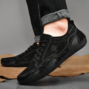 Benno | Robuster Komfortschuh Aus Echtlede
