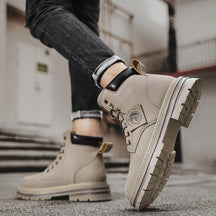 Markus | Bequeme, warme Schnürstiefel für den Alltag