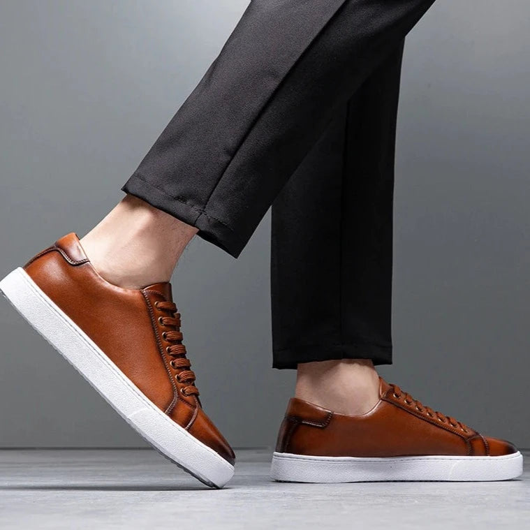 Diego | Kunstleder-Sneaker Für Herren