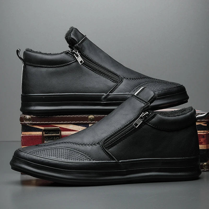 Kent | Leder-Winterschuhe - Wärme & Rutschfester Halt