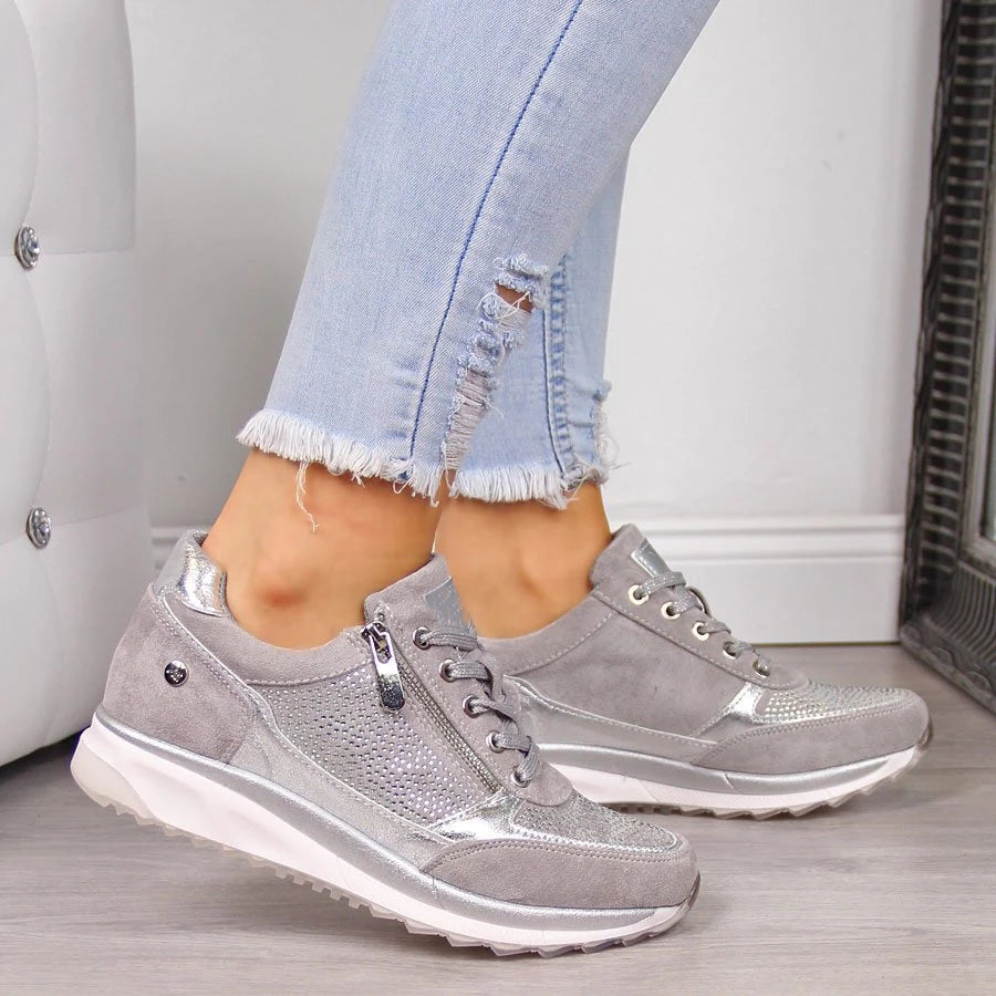 Natalia | Orthopädische Turnschuhe Mit Reißverschluss