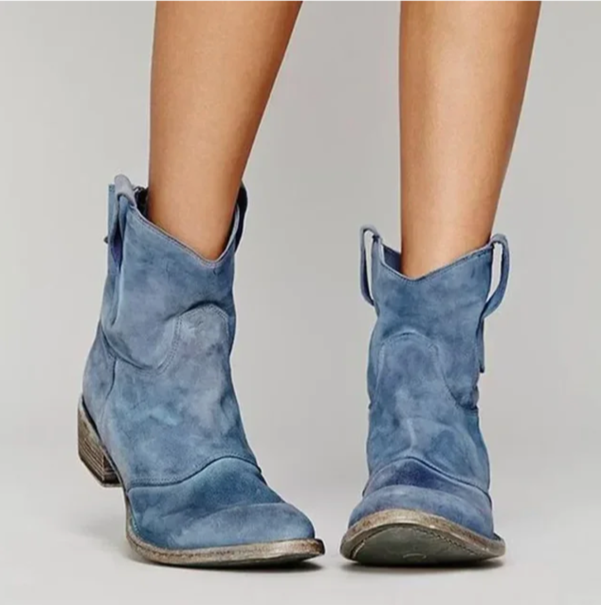 Roselle | Wildleder Westernstiefel
