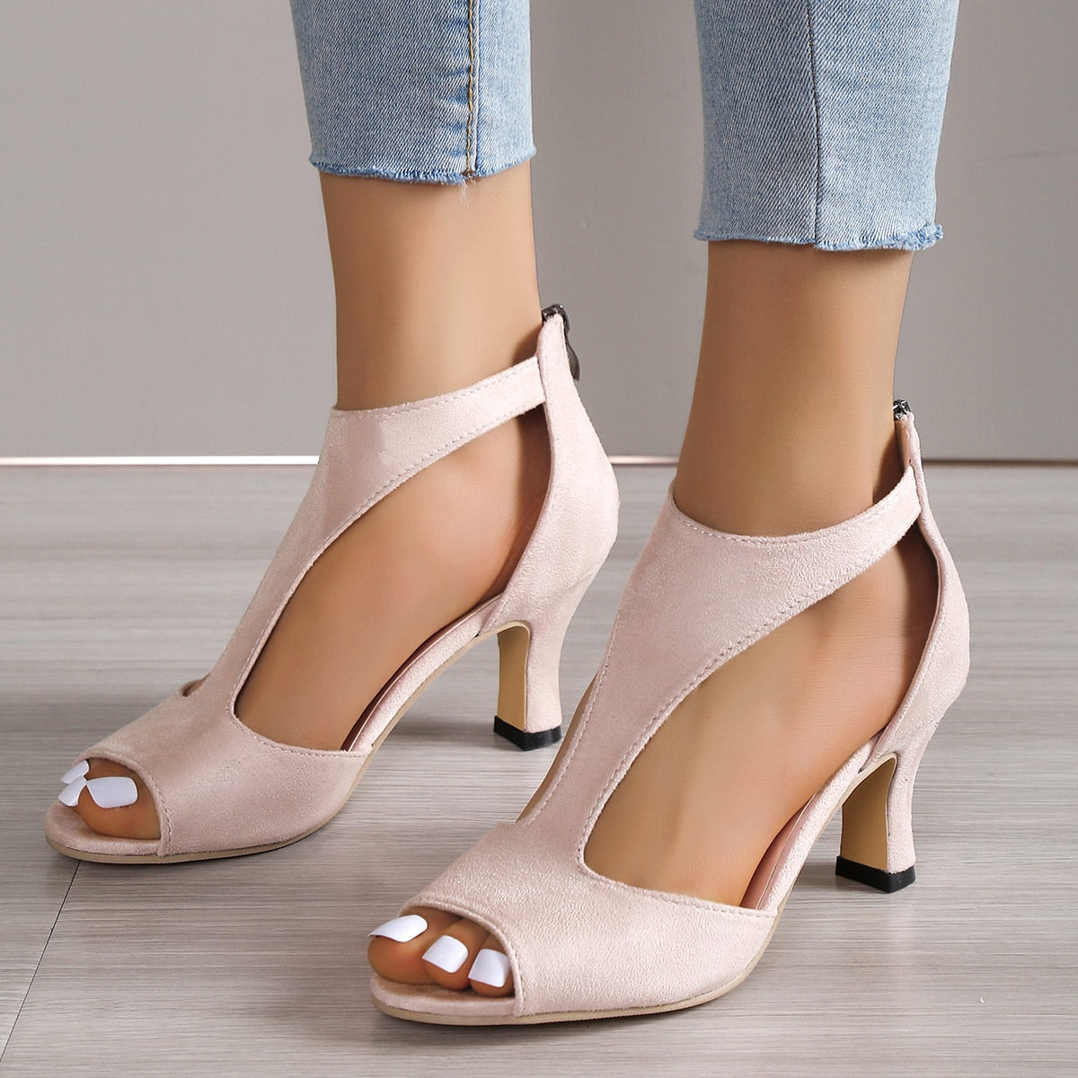Maica sandalen | Orthopädischer Blockabsatz