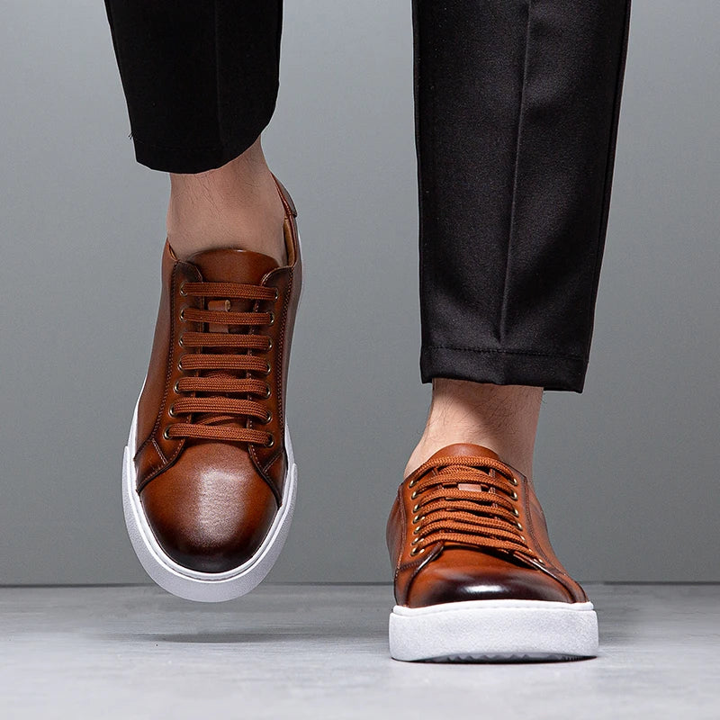Diego | Kunstleder-Sneaker Für Herren