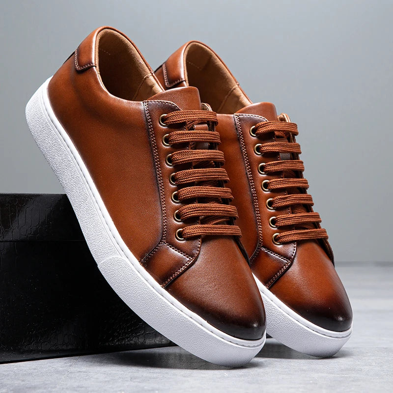 Diego | Kunstleder-Sneaker Für Herren