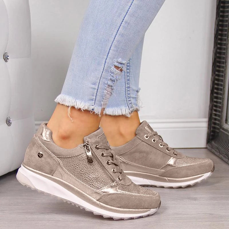 Natalia | Orthopädische Turnschuhe Mit Reißverschluss