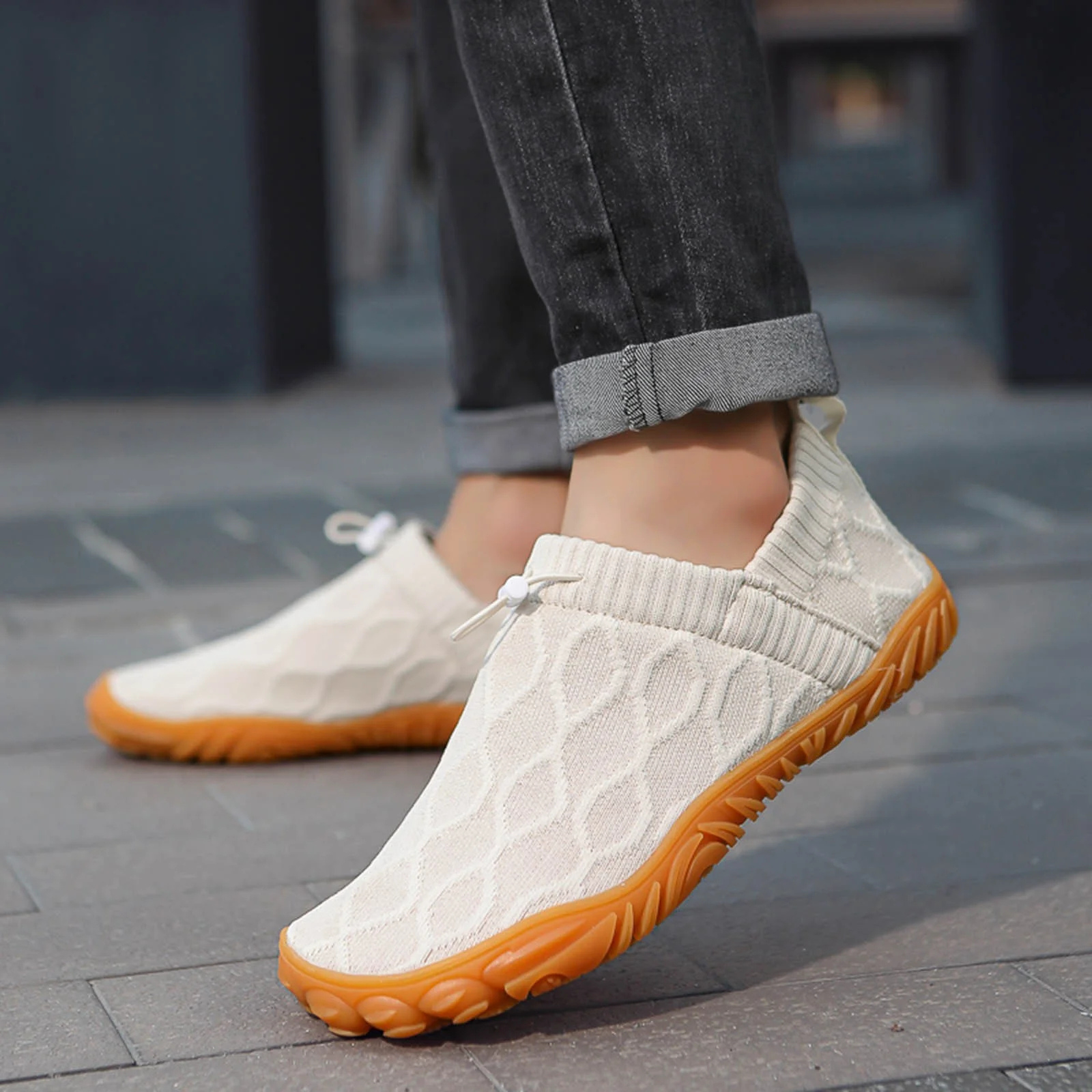 BarfußSneakers | Urban Active White Glides