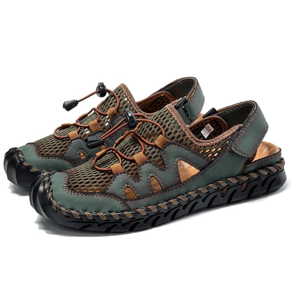Ledersandalen | mit Gummikappe