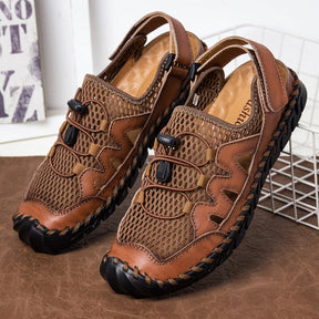 Ledersandalen | mit Gummikappe