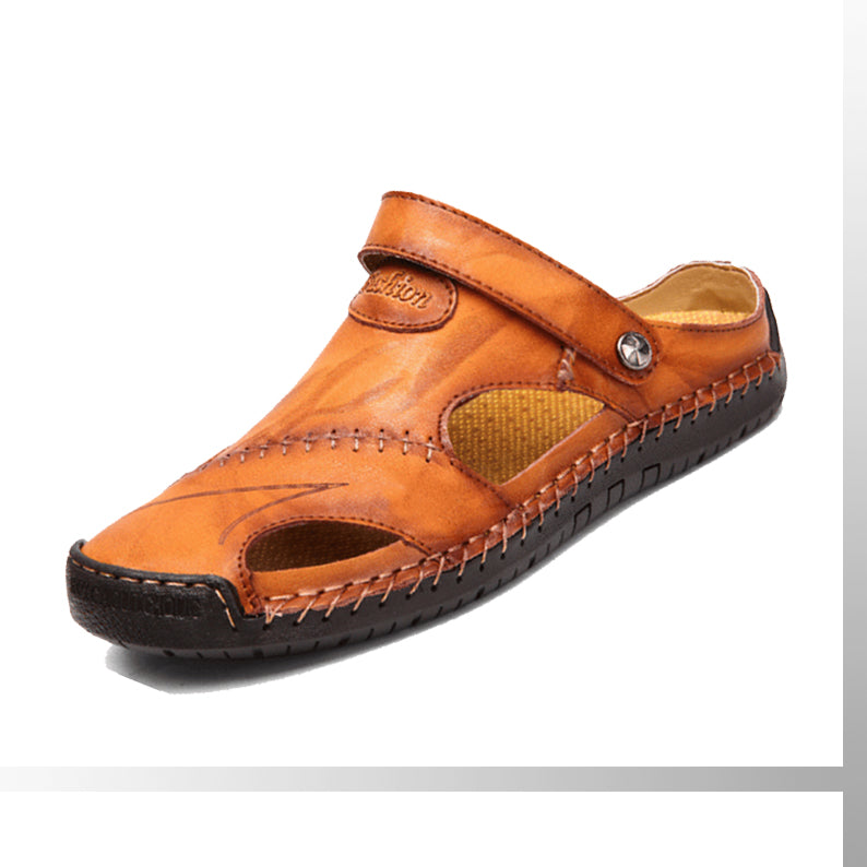 Hochwertige Weiche Ledersandalen Für Herren – Lässiger Stil