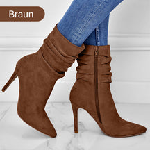 Liane | Spitze Stiefeletten mit Absatz
