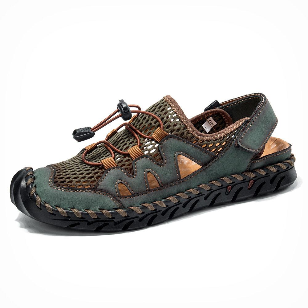 Ledersandalen | mit Gummikappe