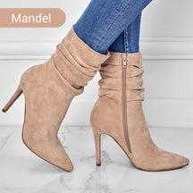 Liane | Spitze Stiefeletten mit Absatz