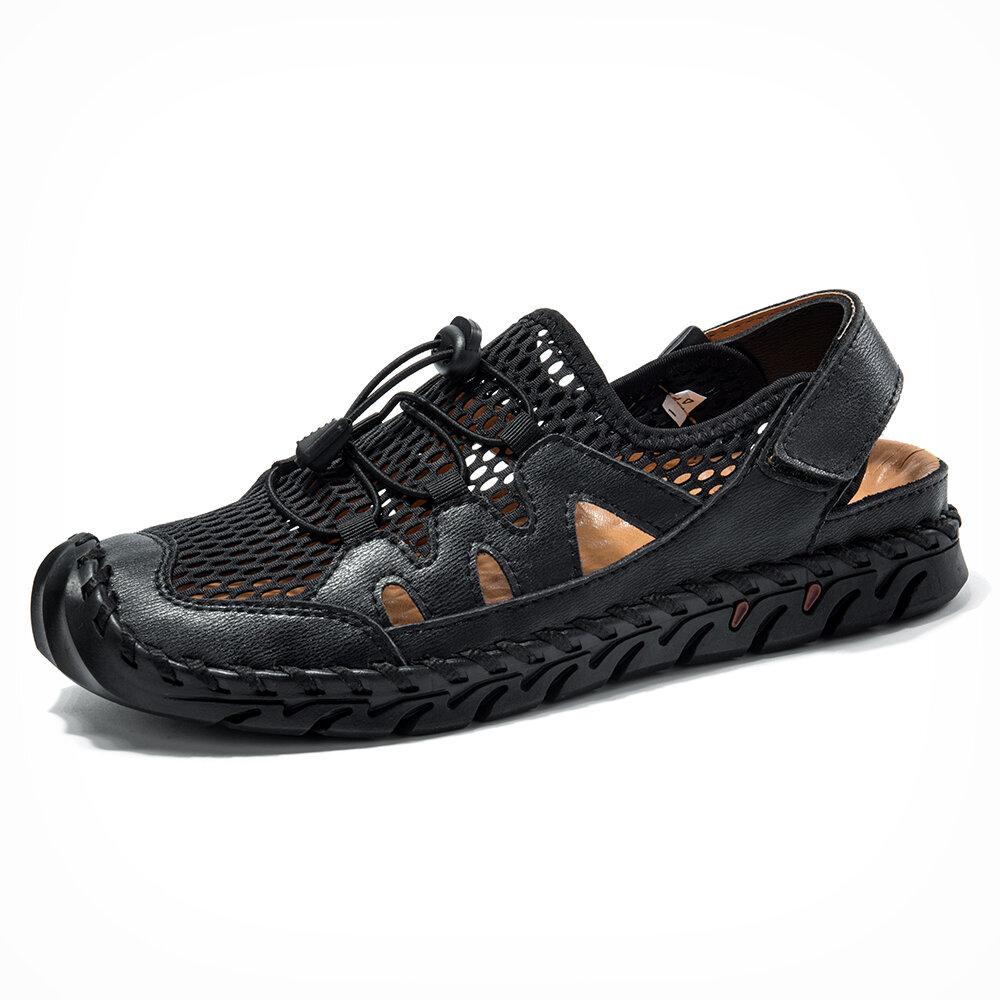Ledersandalen | mit Gummikappe
