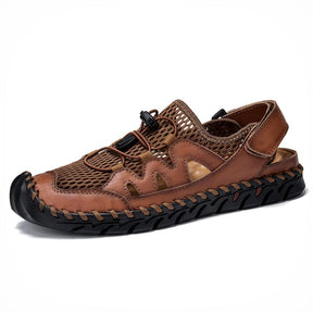 Ledersandalen | mit Gummikappe