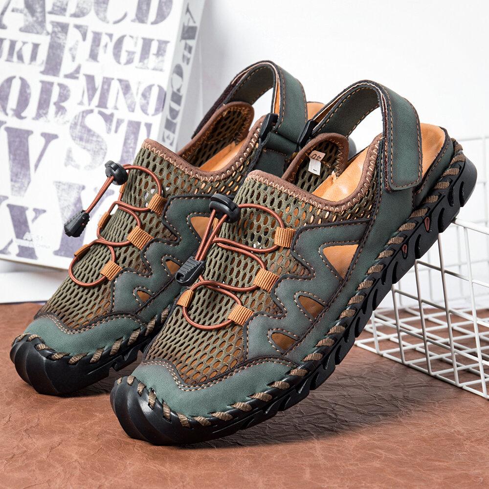 Ledersandalen | mit Gummikappe