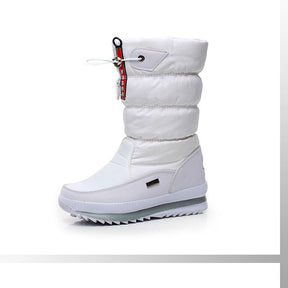 Hochwertige Damen-Schneestiefel mit Kunstfell