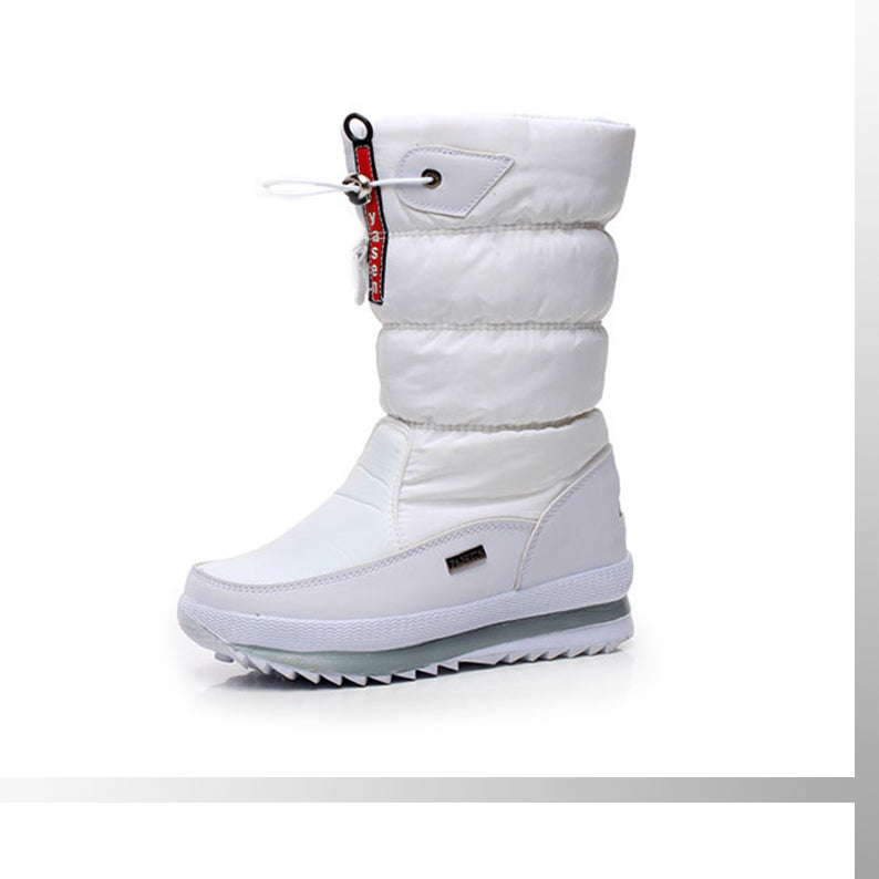 Hochwertige Damen-Schneestiefel mit Kunstfell