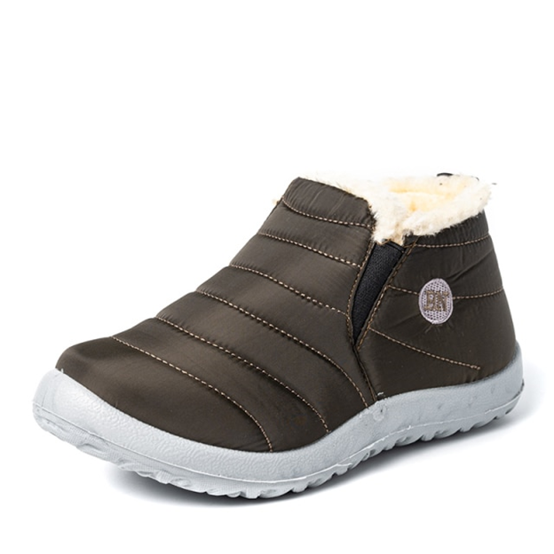 Damen | Winter Warme Fell Schneestiefel