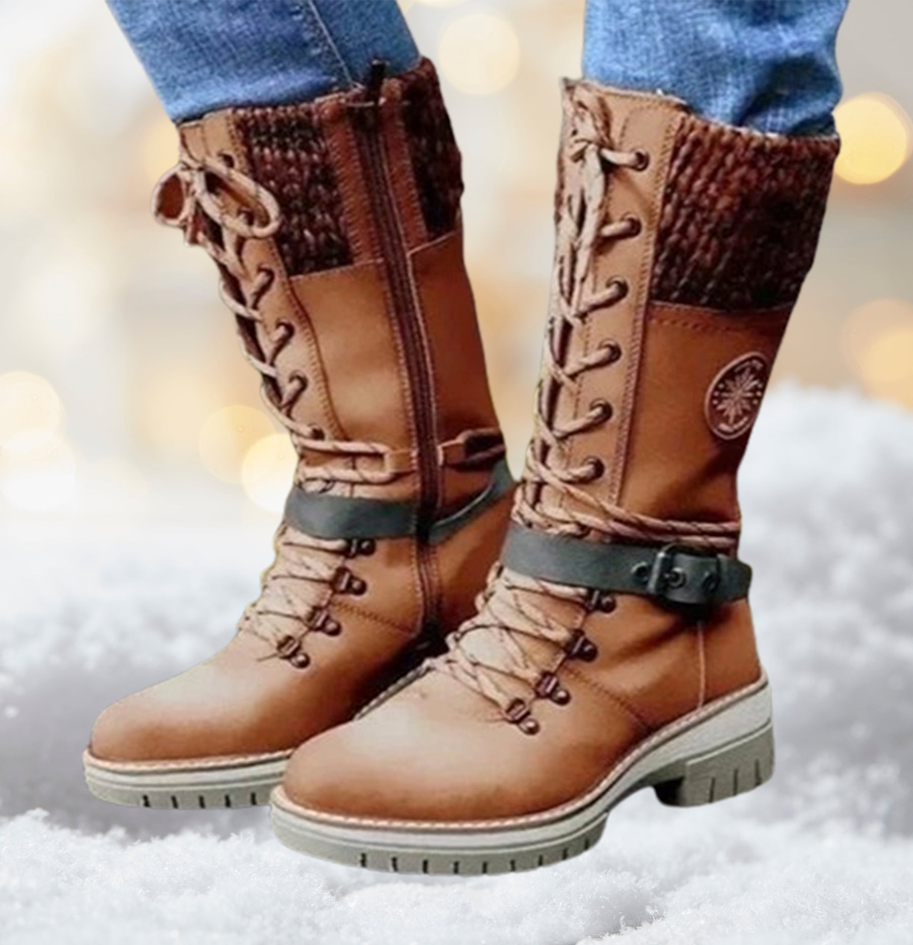 Nouvelles Bottes De Neige Chaudes Et Imperméables Pour Femmes