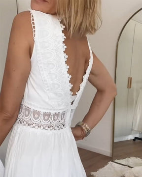 Nimfa | Boho-Midikleid Mit Häkelspitze Für Sommerliche Eleganz