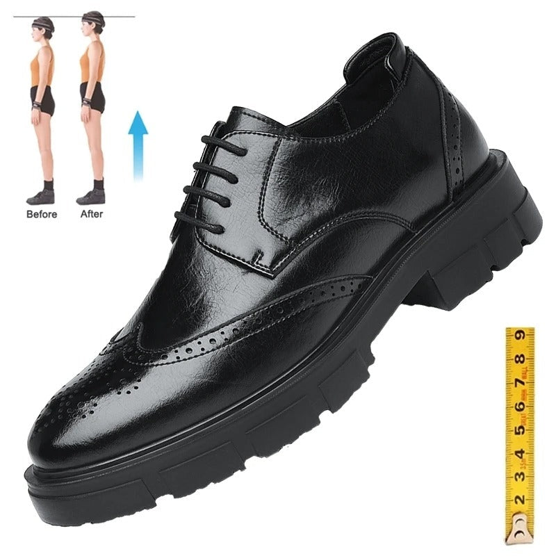 Elias Brogue Oxford | Unsichtbare Erhöhung +4 cm / +7 cm / +9 cm