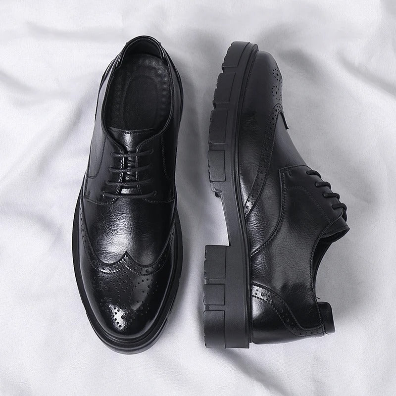 Elias Brogue Oxford | Unsichtbare Erhöhung +4 cm / +7 cm / +9 cm